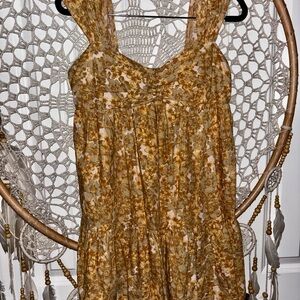 Free People Pattern Play Mini Dress Size Small A00332